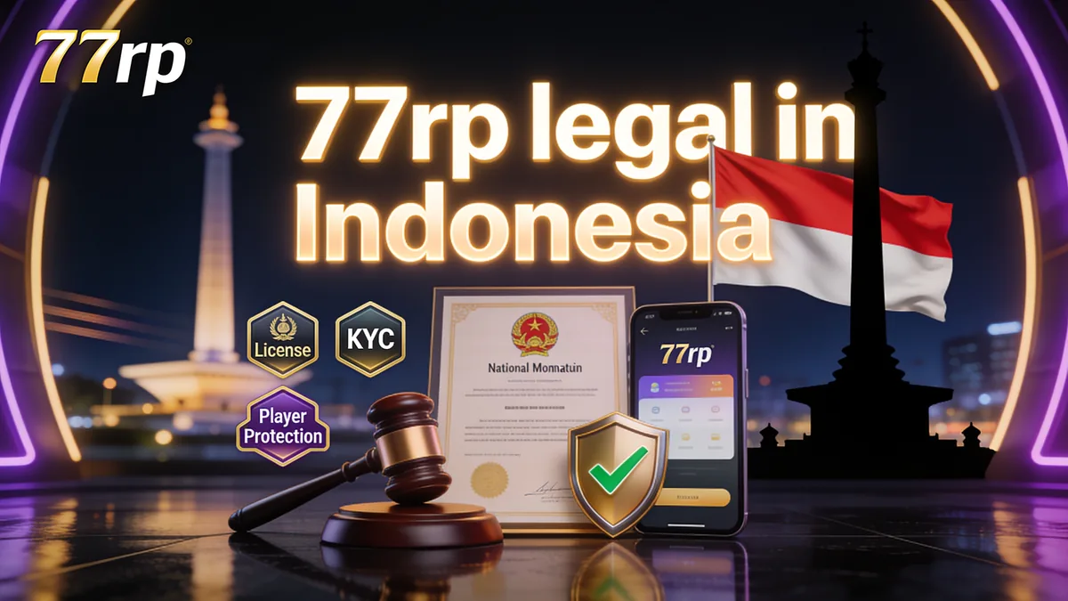 Apakah 77rp Legal dan Aman di Indonesia?: panduan 77rp untuk pemain di Indonesia