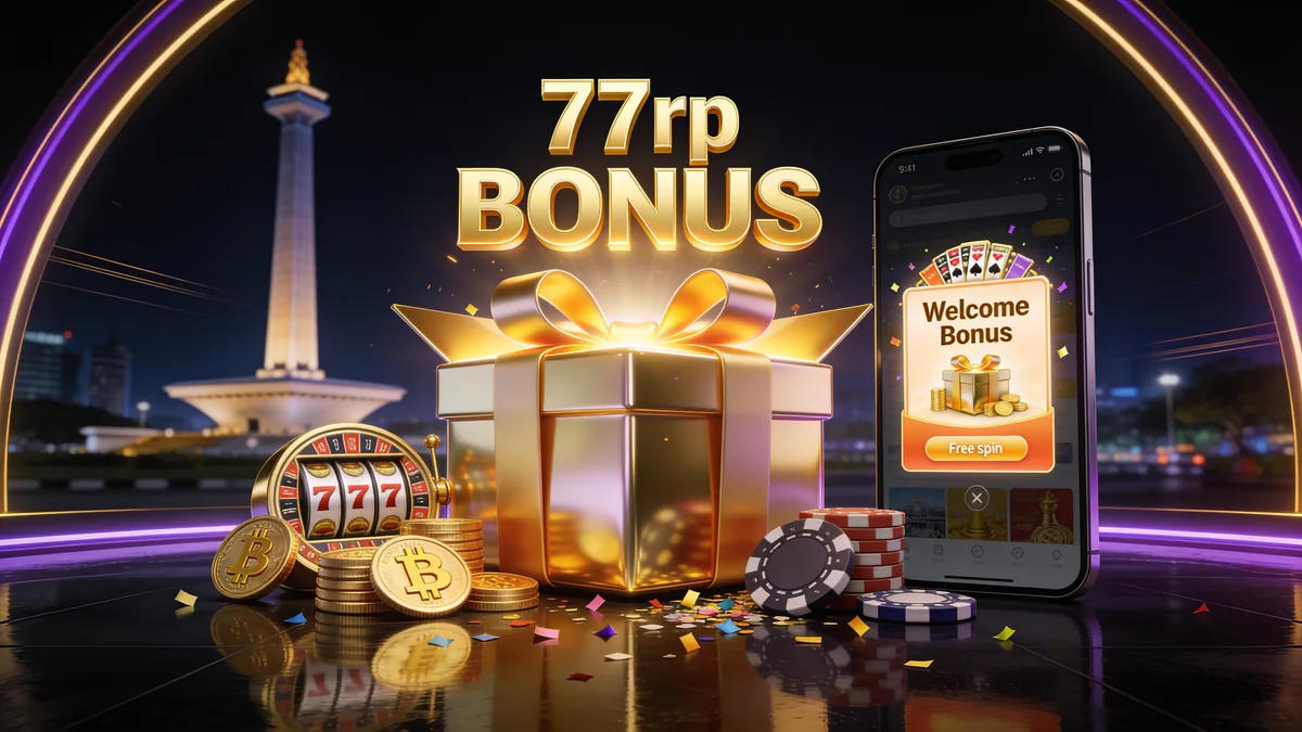 Program Bonus 77rp untuk pemain di Indonesia